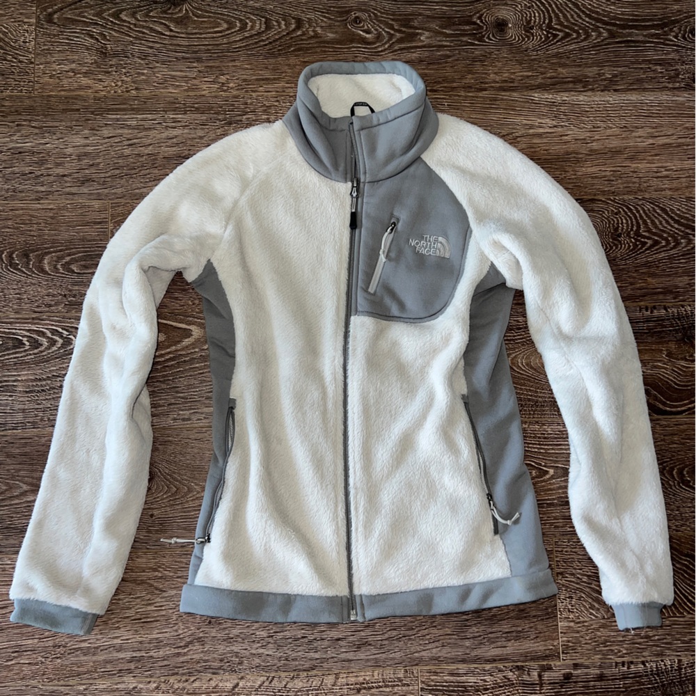 North Face Fuzzy Zip-Up